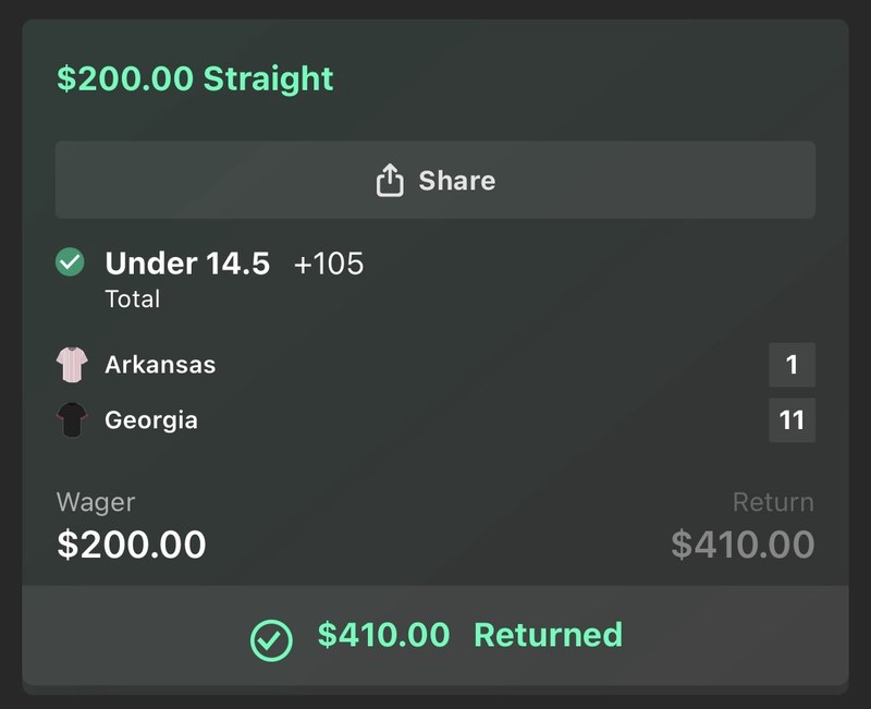 Member payout
