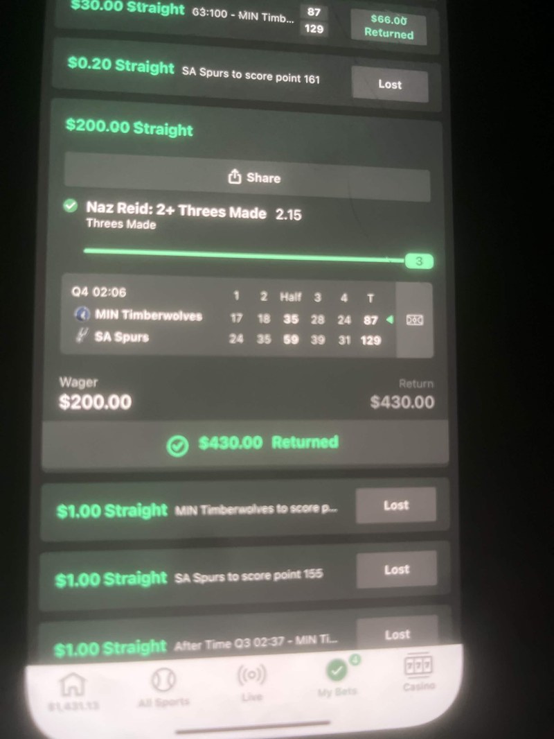 Member payout