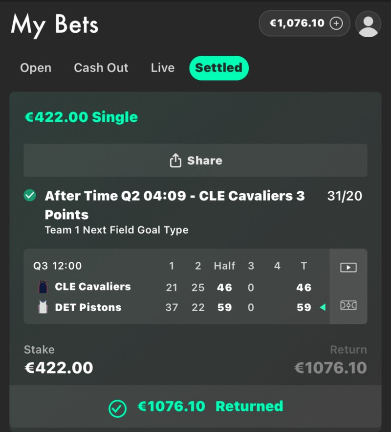Member payout